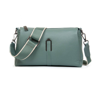 Сумка Шкіряна Жіноча Класична ALEX RAI 99105-2 l.green