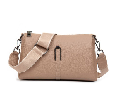 Сумка Шкіряна Жіноча Класична ALEX RAI 99105-2 l.camel