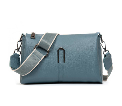 Сумка Шкіряна Жіноча Класична ALEX RAI 99105-2 l.blue