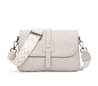 Сумка Шкіряна Жіноча Класична ALEX RAI 99106 beige