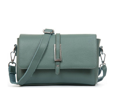Сумка Шкіряна Жіноча Класична ALEX RAI 99121 blue green
