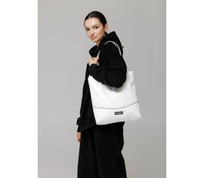 Сумка Sambag Shoper NOVA біла