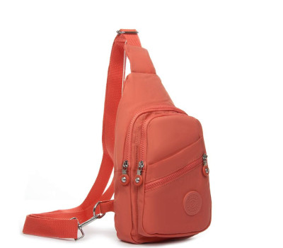 Сумка Женская Текстиль бананка полиамид Jielshi 0879 orange