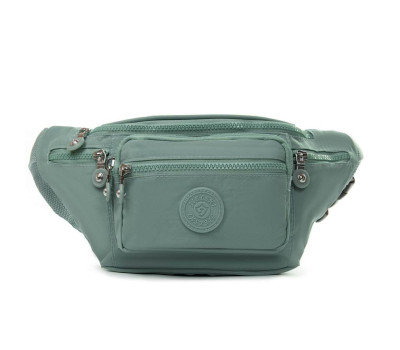 Сумка Женская Текстиль на пояс полиамид Jielshi K-918 b.blue