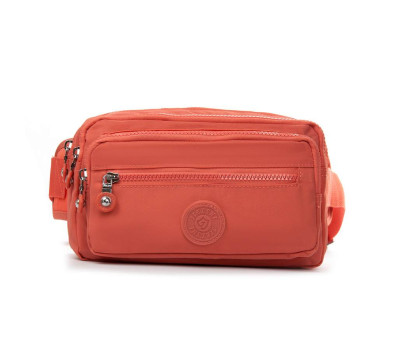 Сумка Женская Текстиль на пояс полиамид Jielshi ZT-019 orange