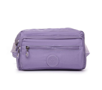 Сумка Женская Текстиль на пояс полиамид Jielshi ZT-019 l.purple