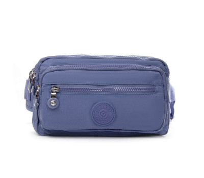 Сумка Женская Текстиль на пояс полиамид Jielshi ZT-019 l.blue