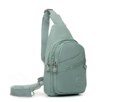 Сумка Женская Текстиль бананка полиамид Jielshi 0879 b.blue