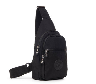 Сумка Женская Текстиль бананка полиамид Jielshi AK-011 black