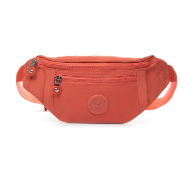 Сумка Женская Текстиль на пояс полиамид Jielshi C25 orange