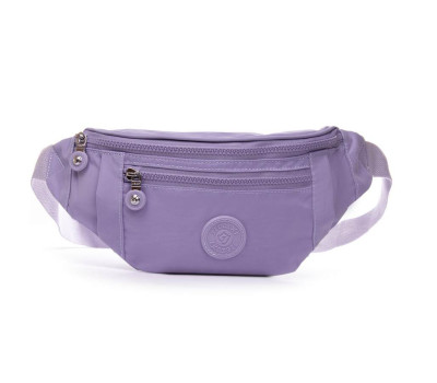 Сумка Женская Текстиль на пояс полиамид Jielshi C25 l.purple