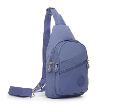 Сумка Женская Текстиль бананка полиамид Jielshi 0879 blue