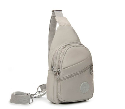 Сумка Женская Текстиль бананка полиамид Jielshi 0879 beige