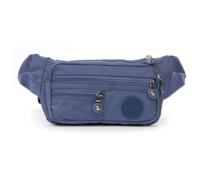 Сумка Женская Текстиль на пояс полиамид Jielshi ZT-002 l.blue
