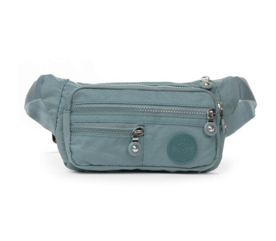 Сумка Женская Текстиль на пояс полиамид Jielshi ZT-002 b.blue