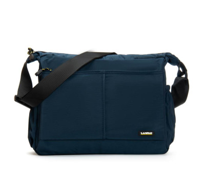 Сумка Чоловіча на плече нейлон Lanpad 8652 blue почтальон