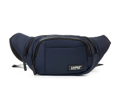 Сумка Чоловіча На пояс нейлон Lanpad 8803 blue