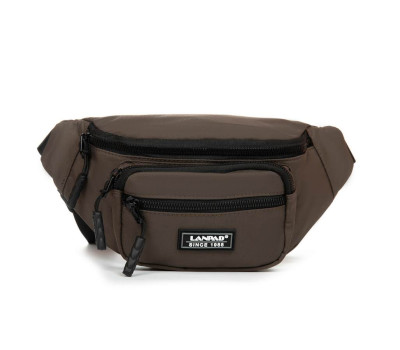Сумка Чоловіча На пояс нейлон Lanpad 83043 brown