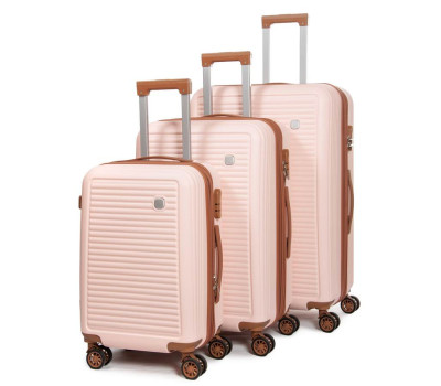 Дорожня Валіза 31 ABS-пластик FASHION A12 pink
