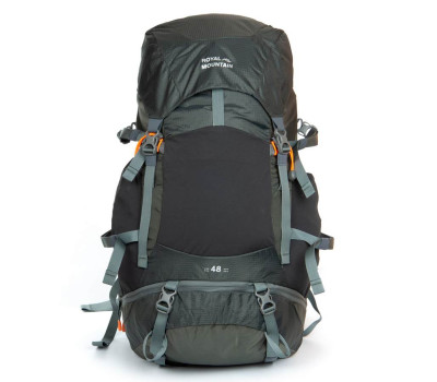 Рюкзак Туристичний нейлон Royal Mountain 1150-48L grey
