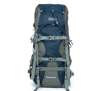 Рюкзак Туристичний нейлон Royal Mountain 1497-65L blue