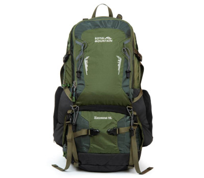 Рюкзак Туристичний нейлон Royal Mountain 8368-55L green