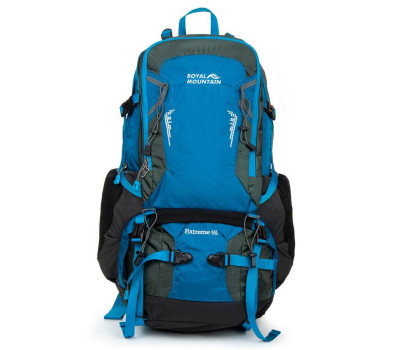 Рюкзак Туристичний нейлон Royal Mountain 8368-55L blue