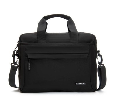 Сумка Чоловіча Для Ноутбука нейлон Lanpad 37017 black