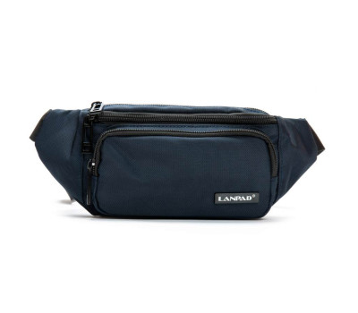 Сумка Чоловіча На пояс нейлон Lanpad 35002 blue