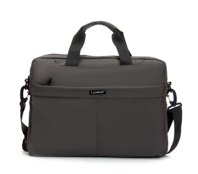 Сумка Чоловіча Для Ноутбука нейлон Lanpad 0940 grey