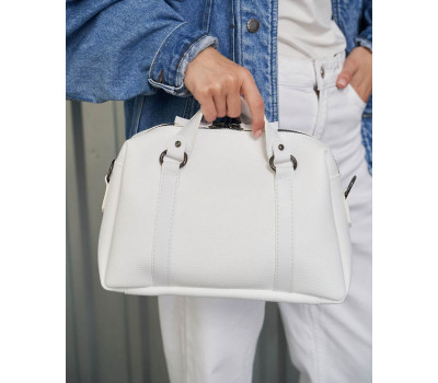 Сумка жіноча «Меланія» біла WeLassie