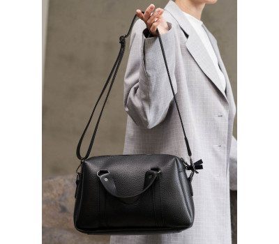 Сумка жіноча «Меланія» чорна WeLassie