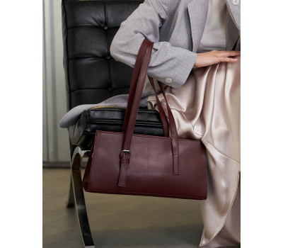 Жіноча сумочка «Аделина» бордова WeLassie