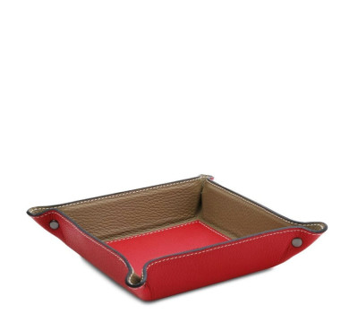 Шкіряний лоток для паперів та речей офісний  Tuscany TL142159