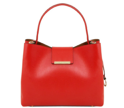 Жіноча сумка тоут із сапянової шкіри Clio Tuscany TL141690