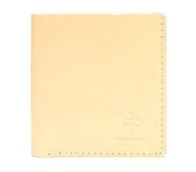 Портмоне Lettera з монетницею, бежевий Grande Pelle 537243