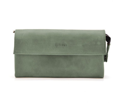 Клатч чоловічий шкіряний RE-2801-3md TARWA зелений