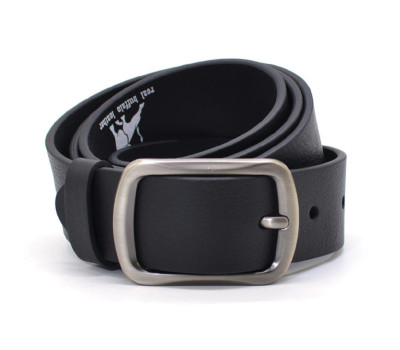 Ремінь зі шкіри буйвола st17044698 чорний 40мм
