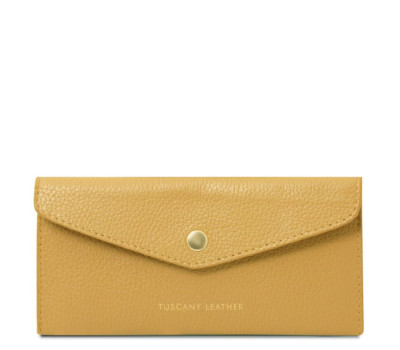 Жіноча шкіряна сумка конверт Tuscany Leather TL142322