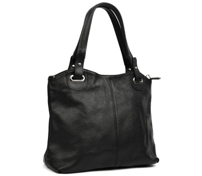 Кожаная женская сумка Virginia Conti Italy - Art2234black