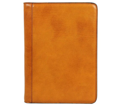 Шкіряна папка для документів A4 Candide жовта 5210401 Time Resistance