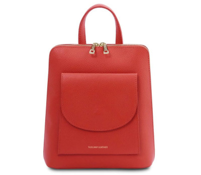 Невеликий жіночий шкіряний рюкзак Італія Tuscany TL142092