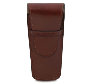Елегантний шкіряний футляр для 2х ручок Tuscany  TL142130