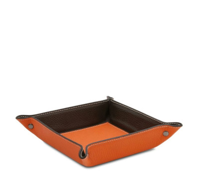 Шкіряний лоток для паперів та речей офісний  Tuscany TL142159