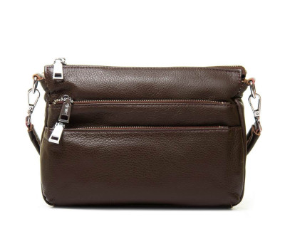 Сумка Шкіряна Жіноча Класична ALEX RAI 3011 brown