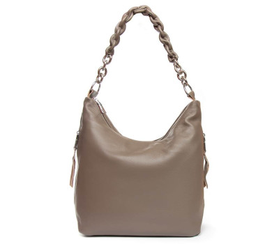 Сумка Шкіряна Жіноча Класична ALEX RAI 8087-9 l.grey