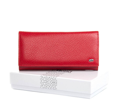 Гаманець BR Жіночий шкіра DR. BOND W501-4 red-black
