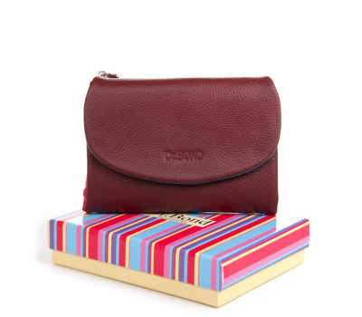 Гаманець Шкіряний Жіночий Rainbow DR. BOND WRS-239-1 wine red