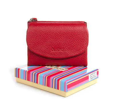 Гаманець Шкіряний Жіночий Rainbow DR. BOND WRS-239-1 red