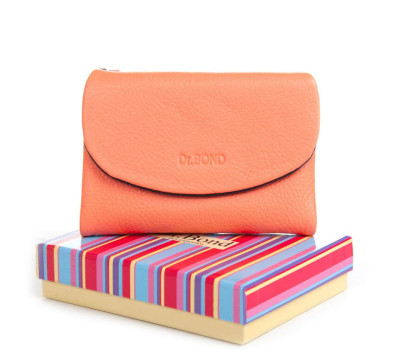 Гаманець Шкіряний Жіночий Rainbow DR. BOND WRS-239-1 pink